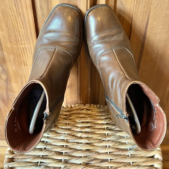 O'Sullivan Executive Men’s Imperial Brown Leather Beatle Boot Size 8.5 - Picture 10 of 14